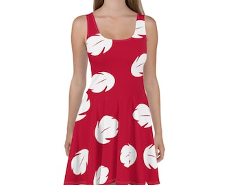 Hawaiian Friend of Lovable Alien Running Costume Skater Dress