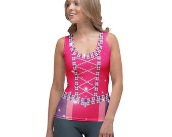 Camiseta sin mangas con disfraz de Princesa Ratón para correr