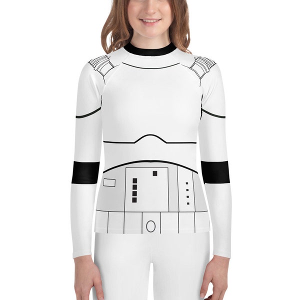 Dark Side Guard Running Costume Youth Long Sleeve