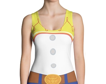 Cowgirl Toy - Camiseta sin mangas para correr para mujer