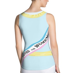 Votes for Women Running Costume Tank Top image 2