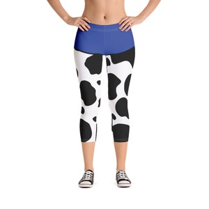 Cowgirl Toy Women&#39;s Running Costume Capri Leggings