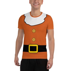 ドック ドワーフ ランニングコスチューム メンズ アスレチック Tシャツ