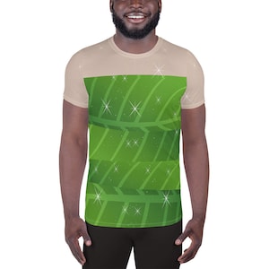 Pixie Dust Running Costume Men&#39;s Athletic T-shirt