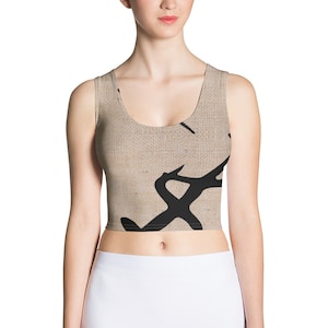 Haut court pour costume de course en toile de jute rempli d'insectes