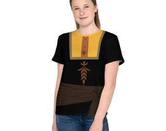 Anna Frozen 2 Running Costume Youth T-Shirt