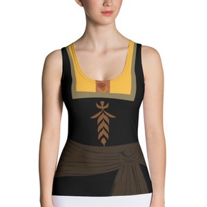 Anna Frozen 2 Running Costume Tank Top