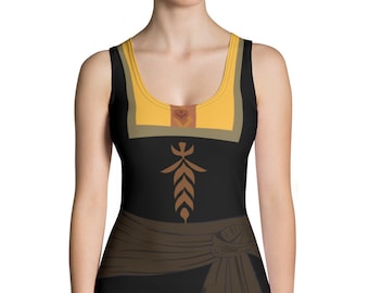 Anna Frozen 2 Running Costume Tank Top