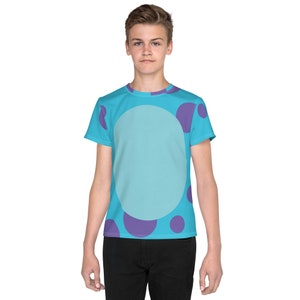 Not So Scary Monster Running Costume Youth Crew Neck t-shirt