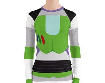 Space Ranger Toy Women's Running Costume Women's Long Sleeve Shirt
