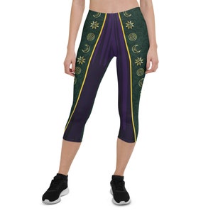 Witch Winnie Running Costume Capri Leggings