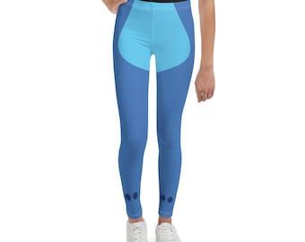 Lovable Alien Experiment Running Costume Youth Leggings