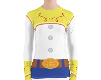 Cowgirl Toy - Disfraz de running para mujer, manga larga