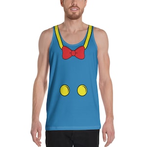 Magical Duck Running Costume Unisex Tank Top