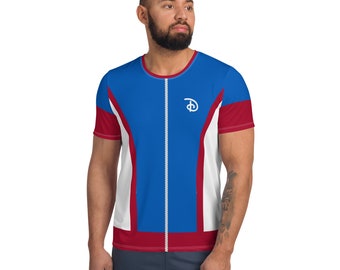 The Magical Mouse Sweatsuit Running Costume Men's Athletic T-shirt