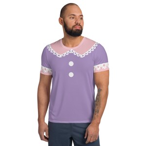 The Devoted Girl Duck Running Costume Men's Athletic T-shirt