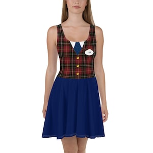 Another Guest Relations Cast Member with Name Tag! Costume Skater Dress