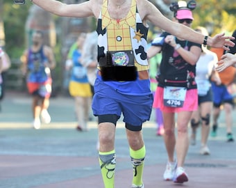 Camiseta sin mangas para disfraz de vaquero