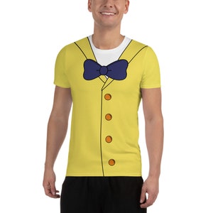 Magical Brazilian Parrot Running Costume Men's Athletic T-shirt