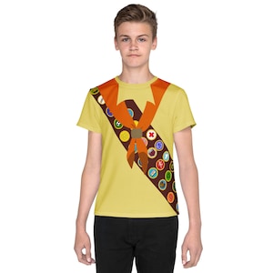 The Wilderness Scout Running Costume Youth crew neck t-shirt