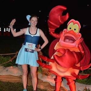 The Mermaid on Land Running Costume Skater Dress