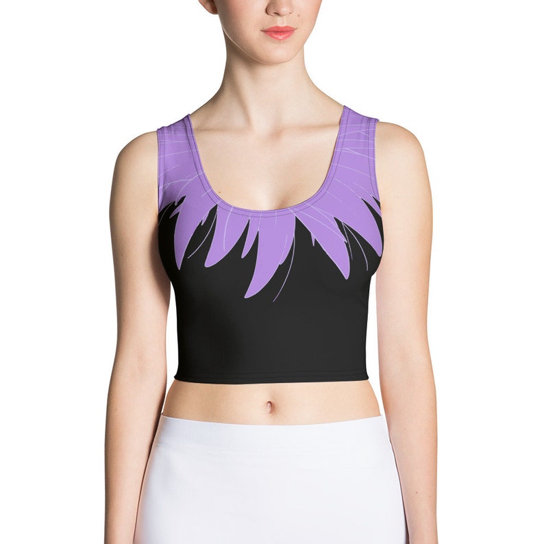 The Evil Sorceress Advisor Running Costume Crop Top image 1