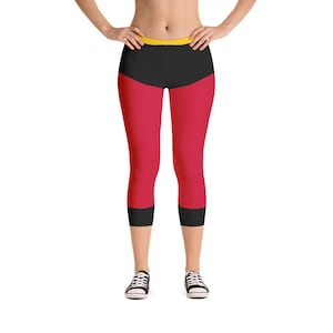 Be Incredible Running Costume Capri Leggings