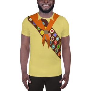 The Wilderness Scout Running Costume Men&#39;s Athletic T-shirt
