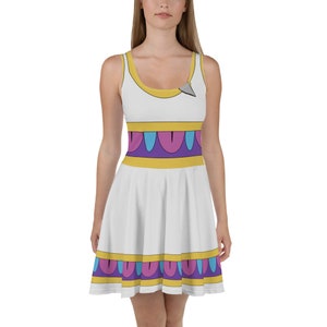 Enchanted Tea Cup Running Costume Skater Dress