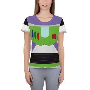 Space Ranger Toy Women&#39;s Running Costume Athletic T-Shirt