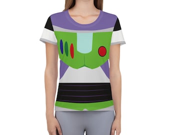 Space Ranger Toy Women's Running Costume Athletic T-Shirt