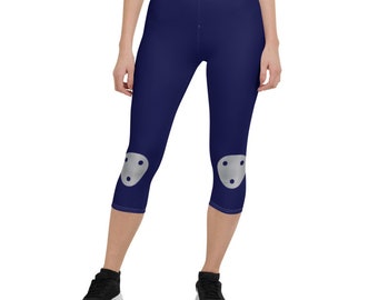 Leggings Capri Disfraz de detective Bunny Running