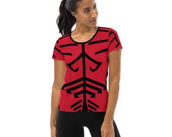 Camiseta deportiva femenina con diseño de Lord Sith.