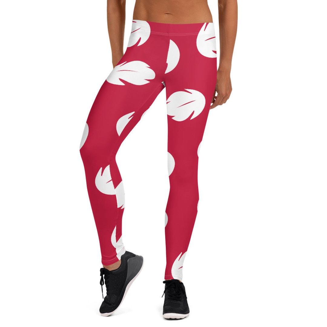 Hawaiian Friend of Lovable Alien Running Costume Leggings - Etsy