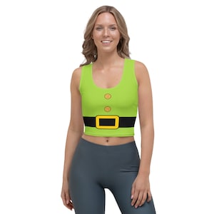 48.6 Dwarf Running Costume Crop Top