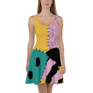 Rag Doll Running Costume Skater Dress