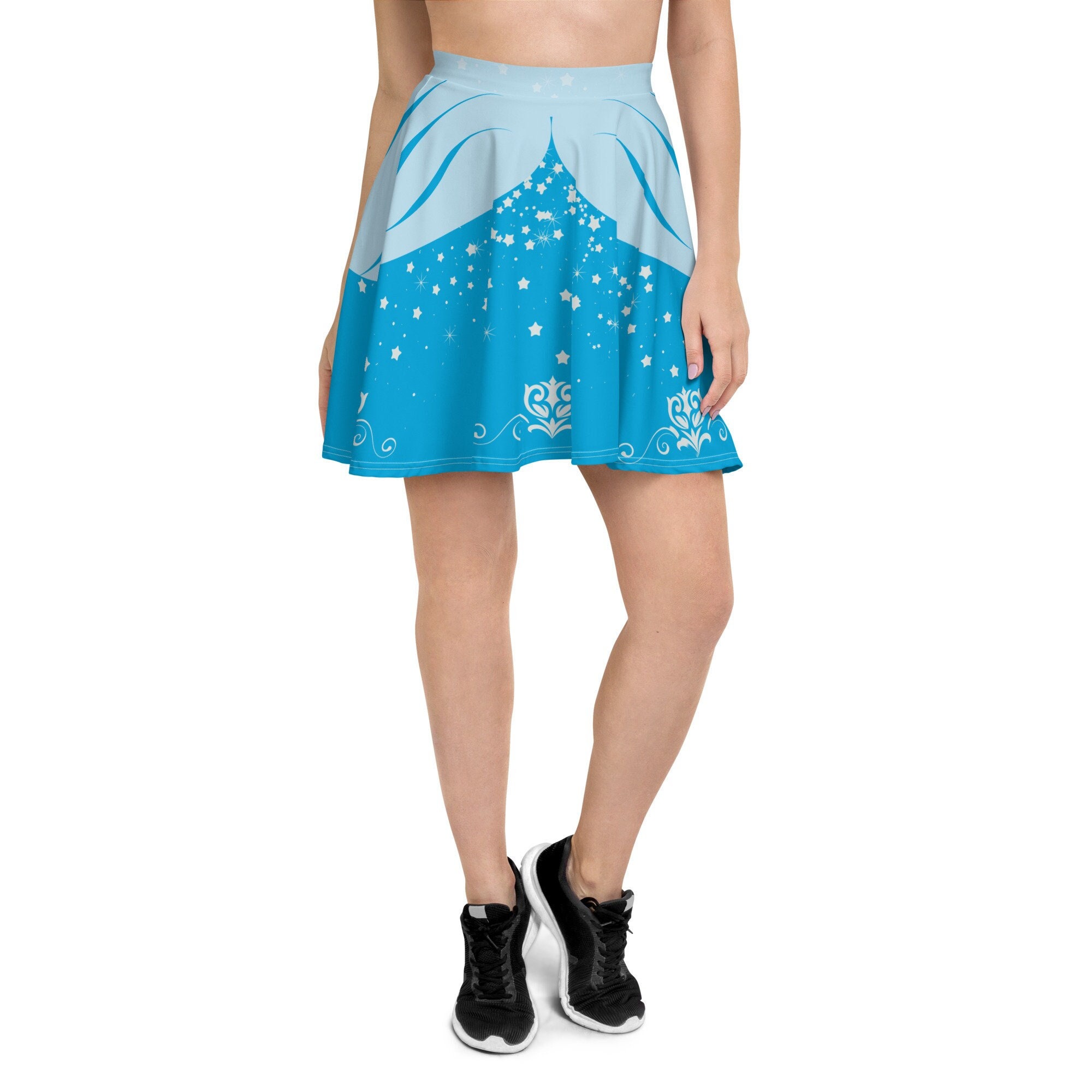 Cinderella Midnight Awaits Princess Running Costume Skater Skirt