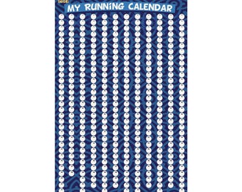 2026 Running Training Calendar with Premium Matte finish