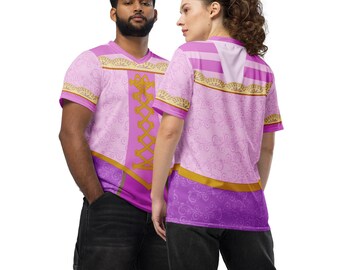 Rapunzel Princess Running Costume Recycled unisex sports jersey