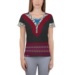 The Rugged Iceman Running Costume Women&#39;s Athletic T-shirt