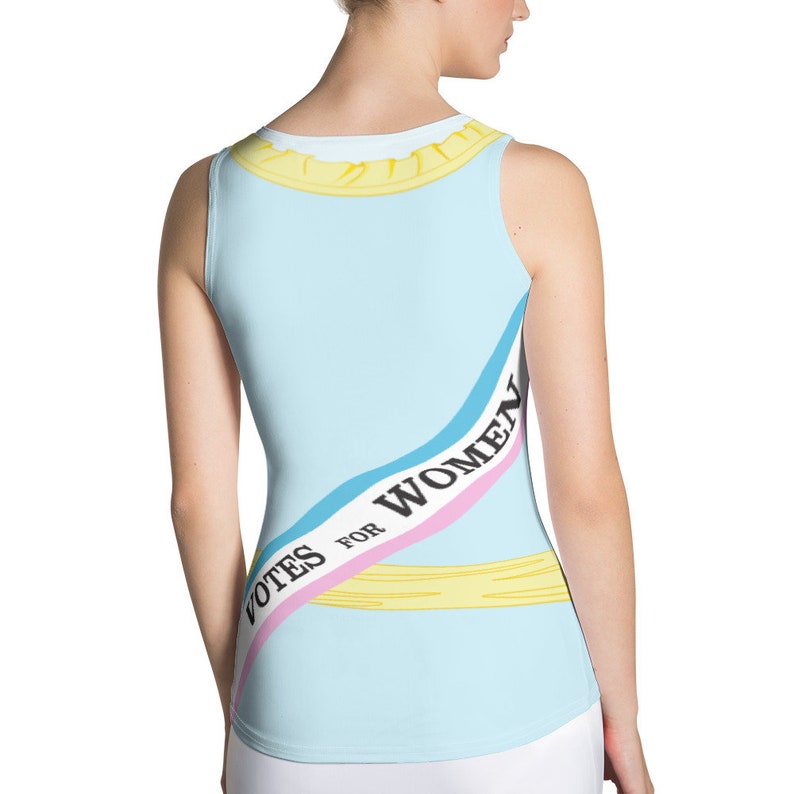 Votes for Women Running Costume Tank Top image 4