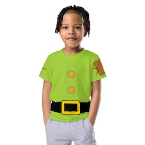 48.6 Dwarf Running Costume Kids crew neck t-shirt