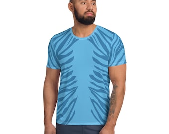 From the Earth-Like Moon Running Costume Men's Athletic T-shirt