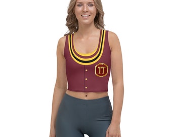 The Terror Tower Cast Member Running Costume Crop Top