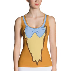 Purrfectly Aristocratic Painter Cat Inspired Running Costume Tank Top