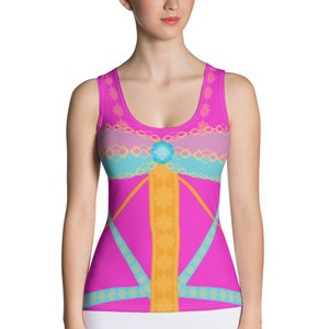 New Magic Carpet Princess Running Costume Tank Top