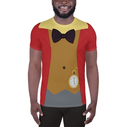 White Rabbit Running Costume Men's Athletic Tshirt Etsy