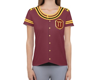 The Terror Tower Cast Member Running Costume Women's Athletic T-shirt