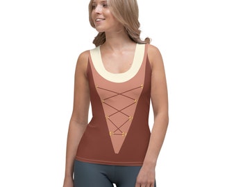 Witch Mary Running Costume Tank Top