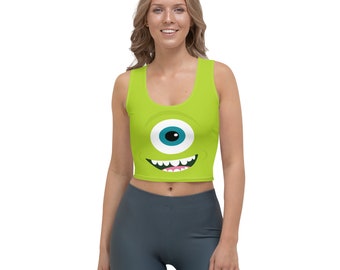 A Monster's Best Friend Running Costume Crop Top